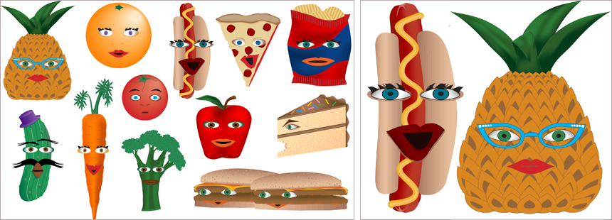 Produce Valley Characters