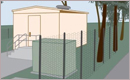 HNTB VTA Substation Illustration