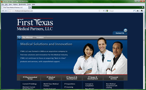 First Texas Website